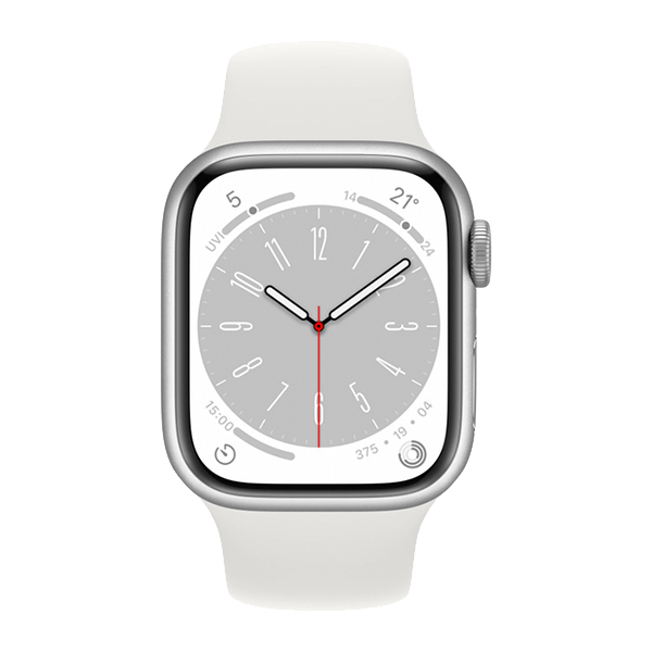 Apple Watch Series 8 45mm + Cellular Silber