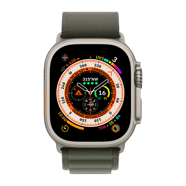 Apple Watch Ultra Alpine Loop Grün