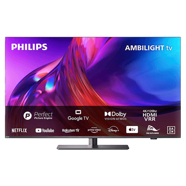  Philips 65" 4K UHD LED TV PUS8808 Silber