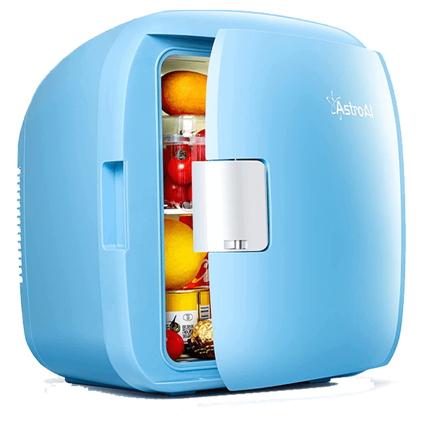  AstroAI Mini-Kühlschrank 9 Liter Blau
